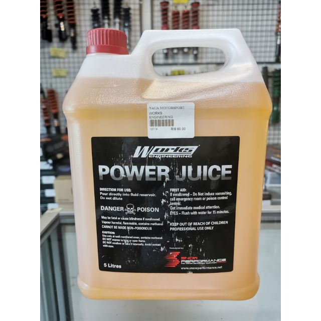 WORKS POWER JUICE WATER METHANOL 5L | Shopee Malaysia