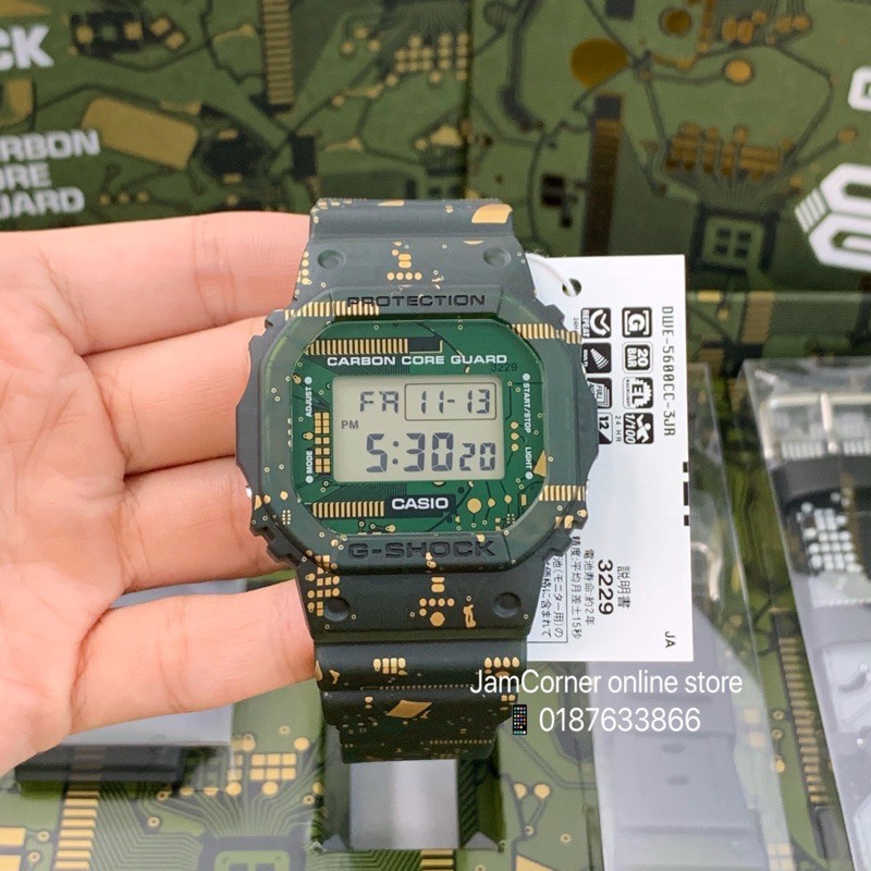 JAPAN SET /ASIA SET 100% ORIGINAL CASIO G-SHOCK DWE-5600CC-3 comes with a  replaceable bezel and band FULL SET