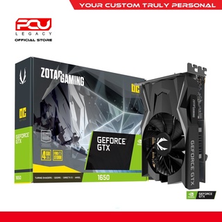 ZOTAC GAMING GEFORCE GTX 1650 OC 4GB DDR6 128BIT VGA CARD (3 Years  Warranty) | Shopee Malaysia