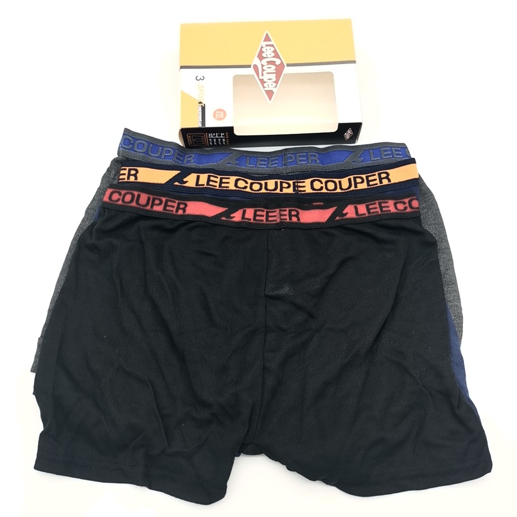 Lee Couper Men Boxer 3 pcs In 1 Box Spender Men Underwear Seluar Dalam ...