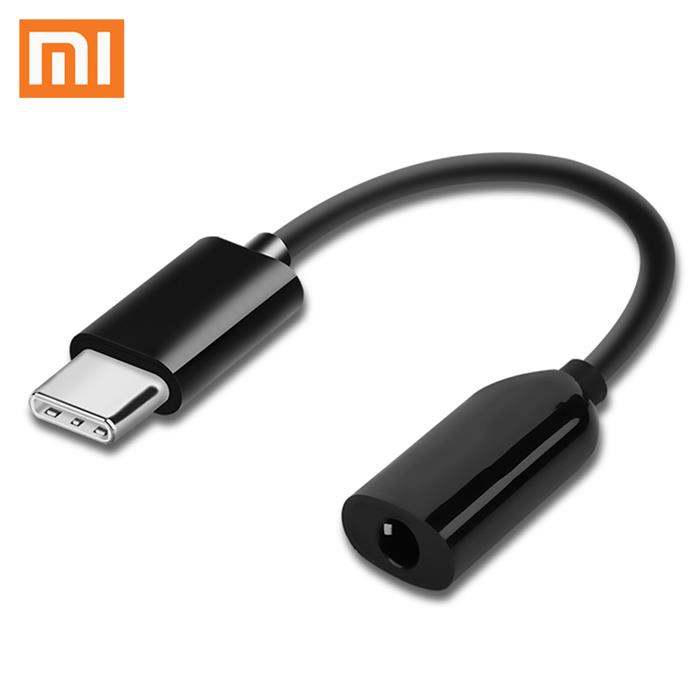 Xiaomi USB Type C to 3.5mm Jack Earphone Audio Headphone Adapter Aux