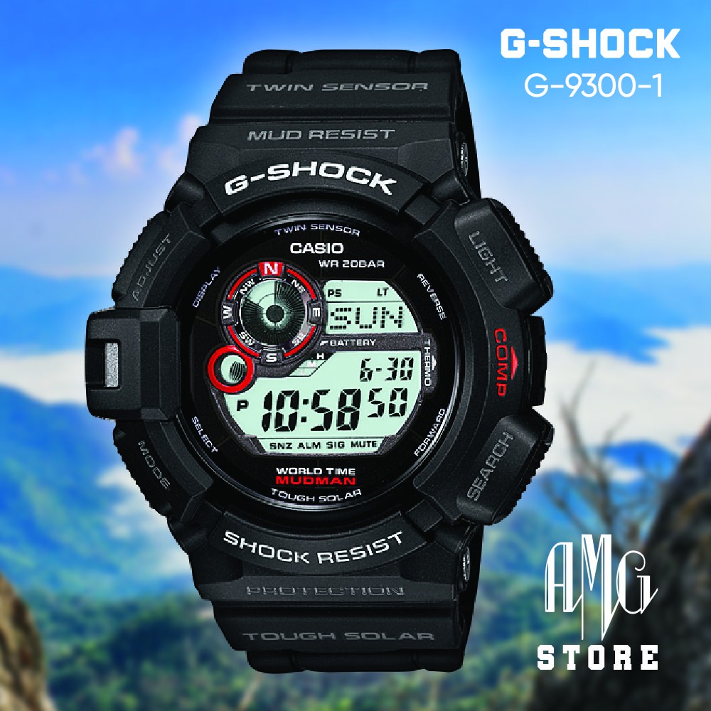 G shock mudman red hot sale