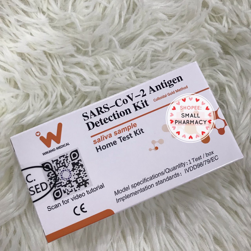 *SALIVA / AIR LIUR* Wikang Medical SALIVA SarsCov2 Covid 19 Antigen