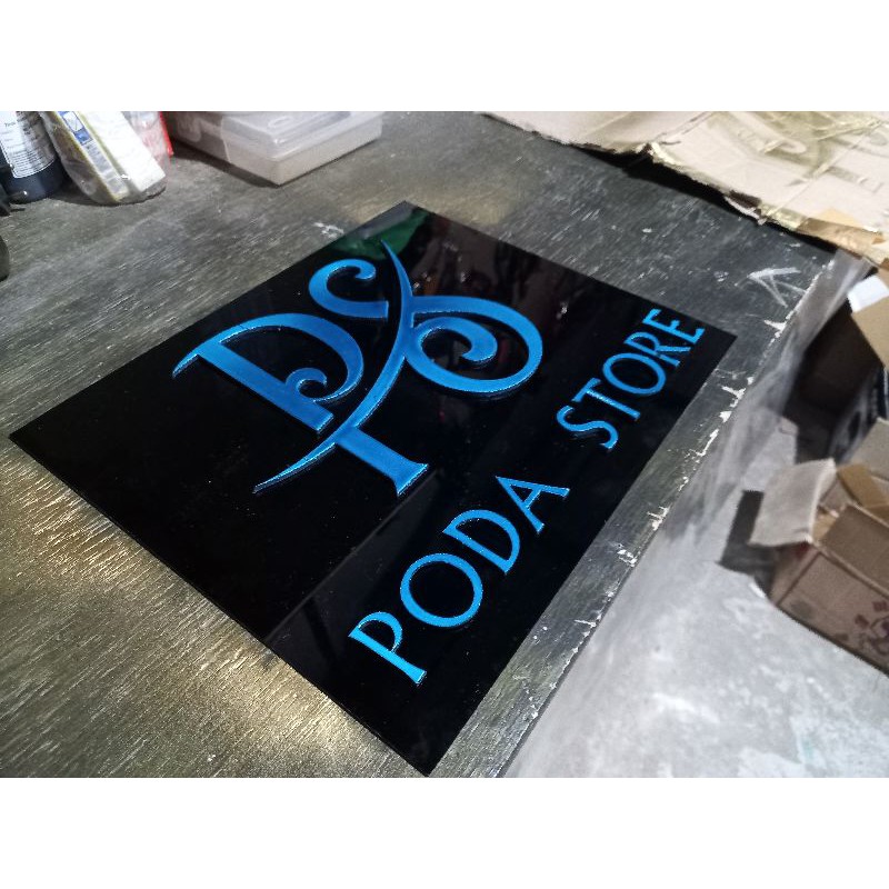 Pvc Board embossed letters, weather resistant | Shopee Malaysia