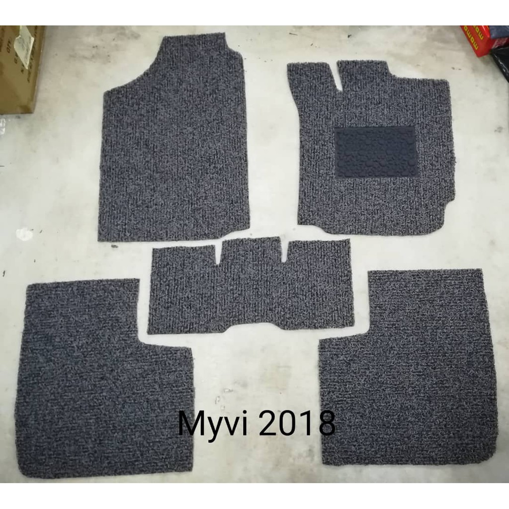 Perodua Myvi 2018-2023 Gear Up OEM Precut PVC Carpet Karpet Magic Grip  (FULL CAR) 15MM/18MM Shopee Malaysia