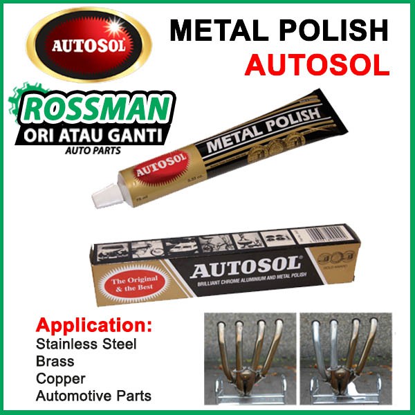 Autosol Polishing 100g Cleaning Polish for Metal