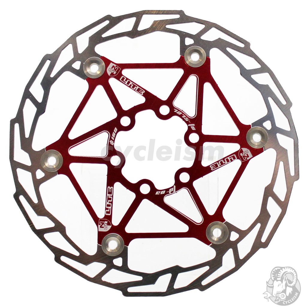 N-Lite Rotor 160 mm Red (each) | Shopee Malaysia