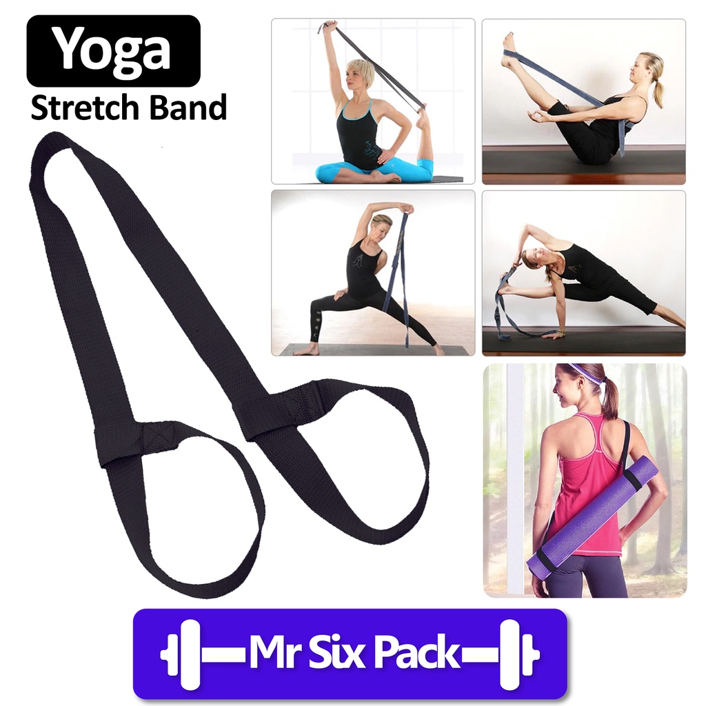 Multi-Colors Yoga Stretch Strap, Multi-Colors Strap