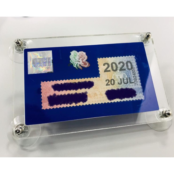 roadtax holder with alignment line💥FREE Roadtax Laminate Sticker💥Ready ...