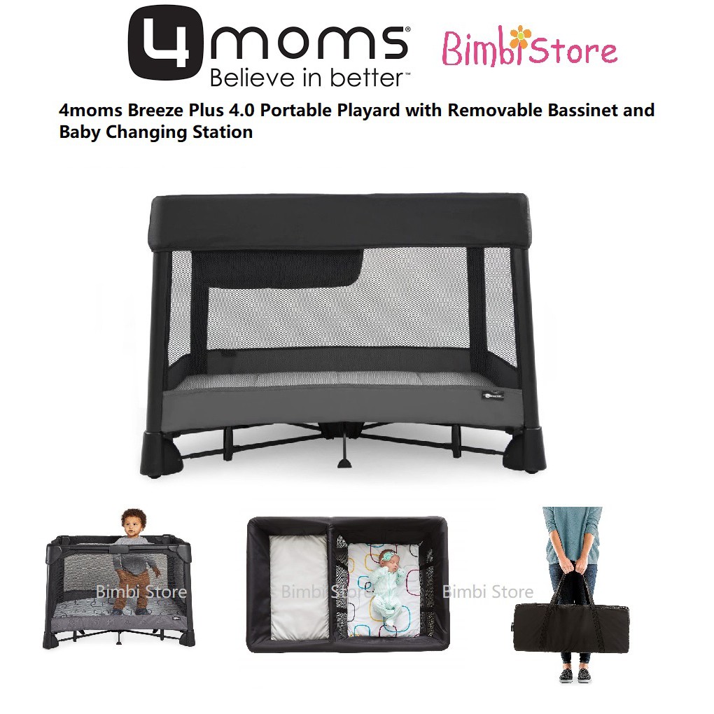Baby Playpen 4os Breeze Plus Portable Playard With