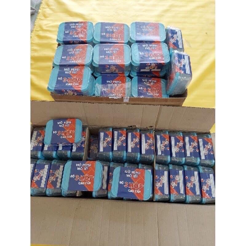 Set Of 3 Pepsi Rectangular Plastic Boxes | Shopee Malaysia