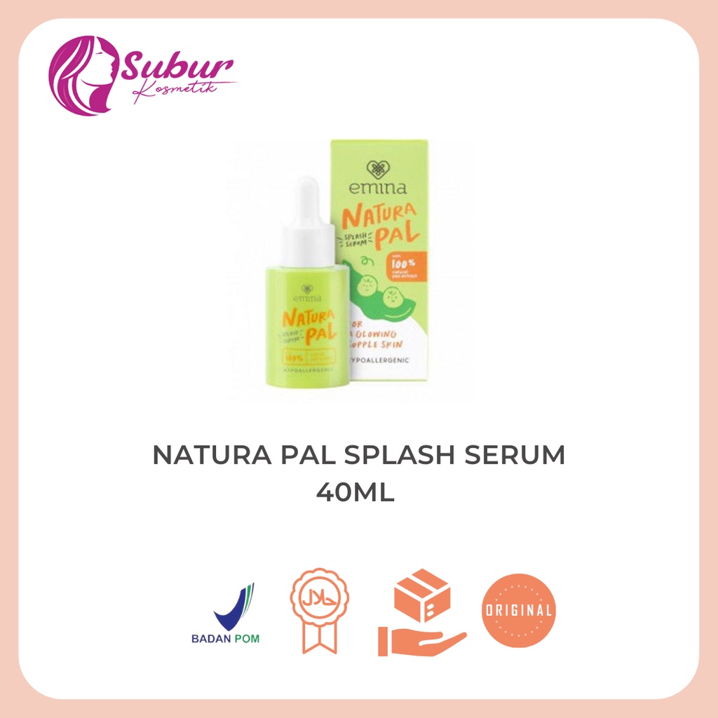 Emina Natura Pal Splash Serum 40Ml | Shopee Malaysia