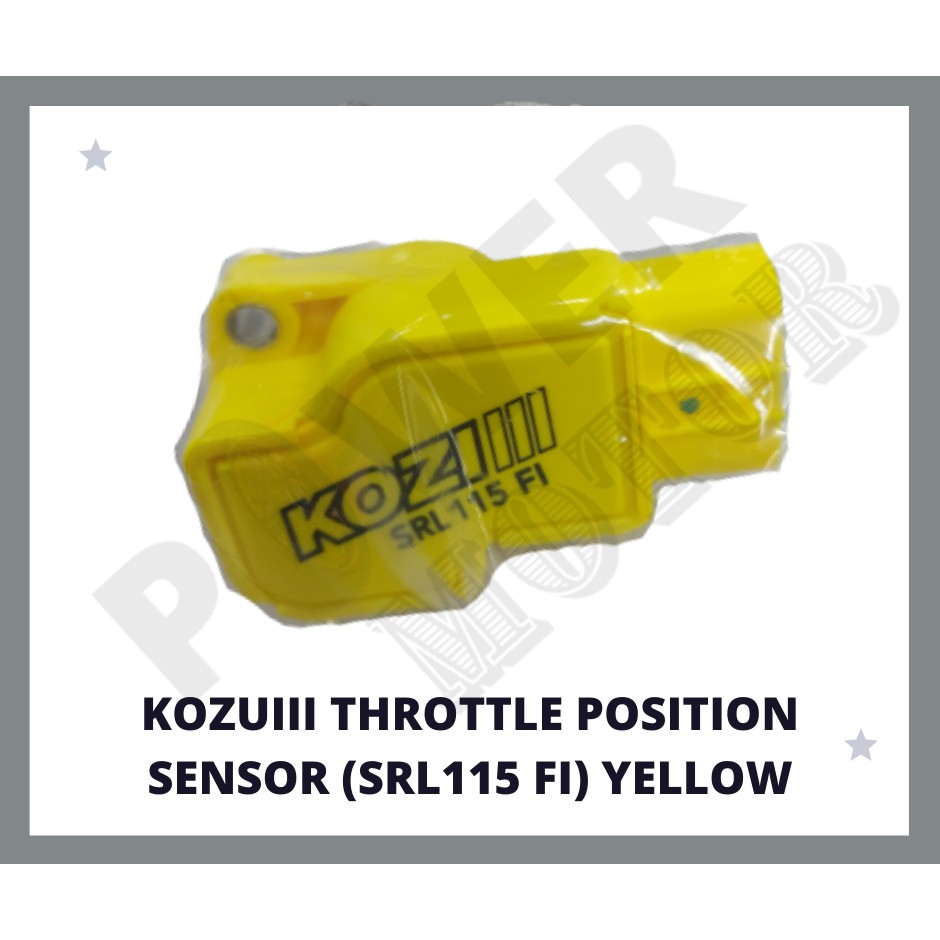 KOZUIII THROTTLE POSITION SENSOR (SRL115 FI) YELLOW | Shopee Malaysia