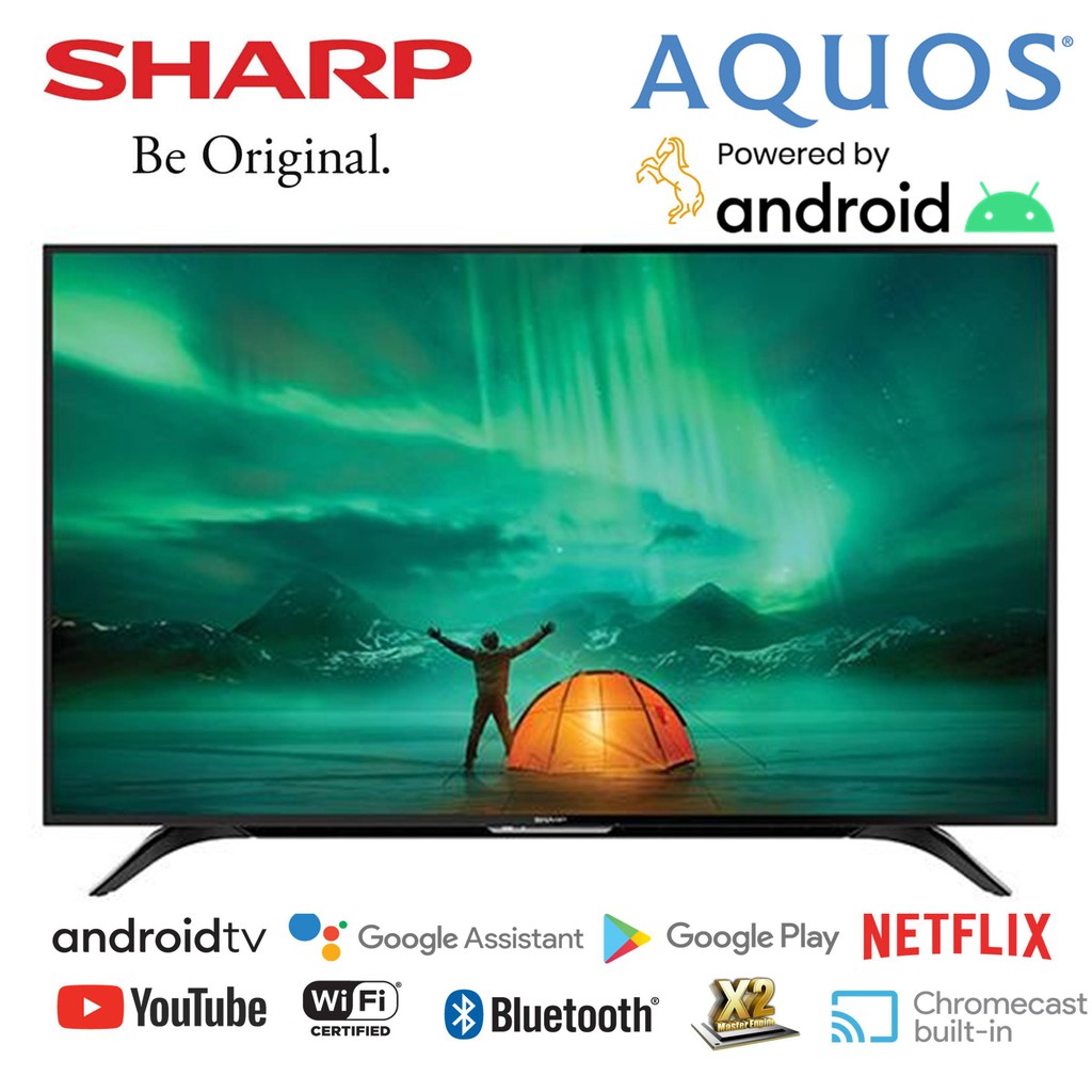 Sharp 45 inch TV 50 inch TV ANDROID TV 2TC45BG1X / 2TC50BG1X Smart ...