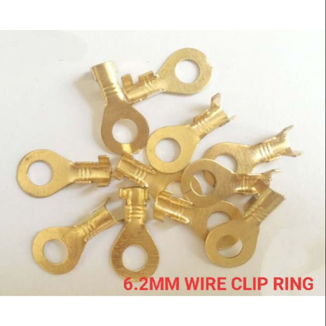 6.2MM WIRE TERMINAL CLIP RING 100PCS PERPACK | Shopee Malaysia