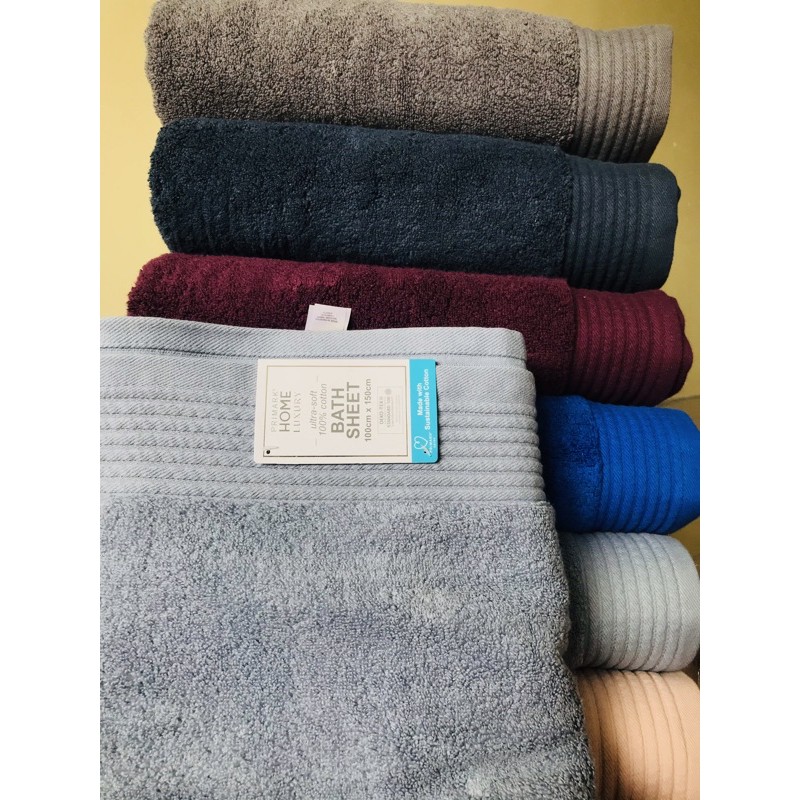 Extra Large Size Bath Towel Tuala Mandi Besar weight 680_700 Grams 100% ...