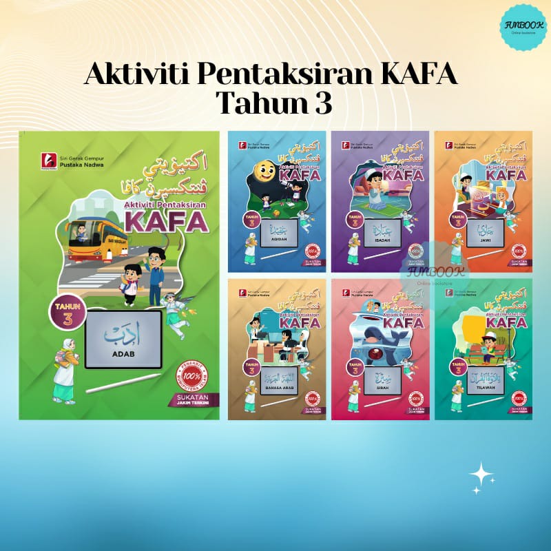 [funbook] Nadwa 7 Buku Set Buku Aktiviti Pentaksiran Kafa 𝐄𝐃𝐈𝐒𝐈