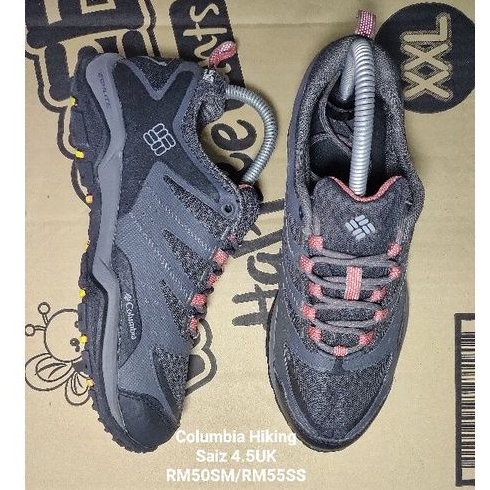 Kasut Bundle Hiking Columbia Saiz 4.5UK Shopee Malaysia