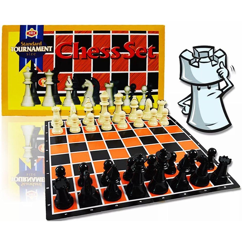 [Size Besar] Chess Set/ Standard Tournament Size Chess Set / Catur ...