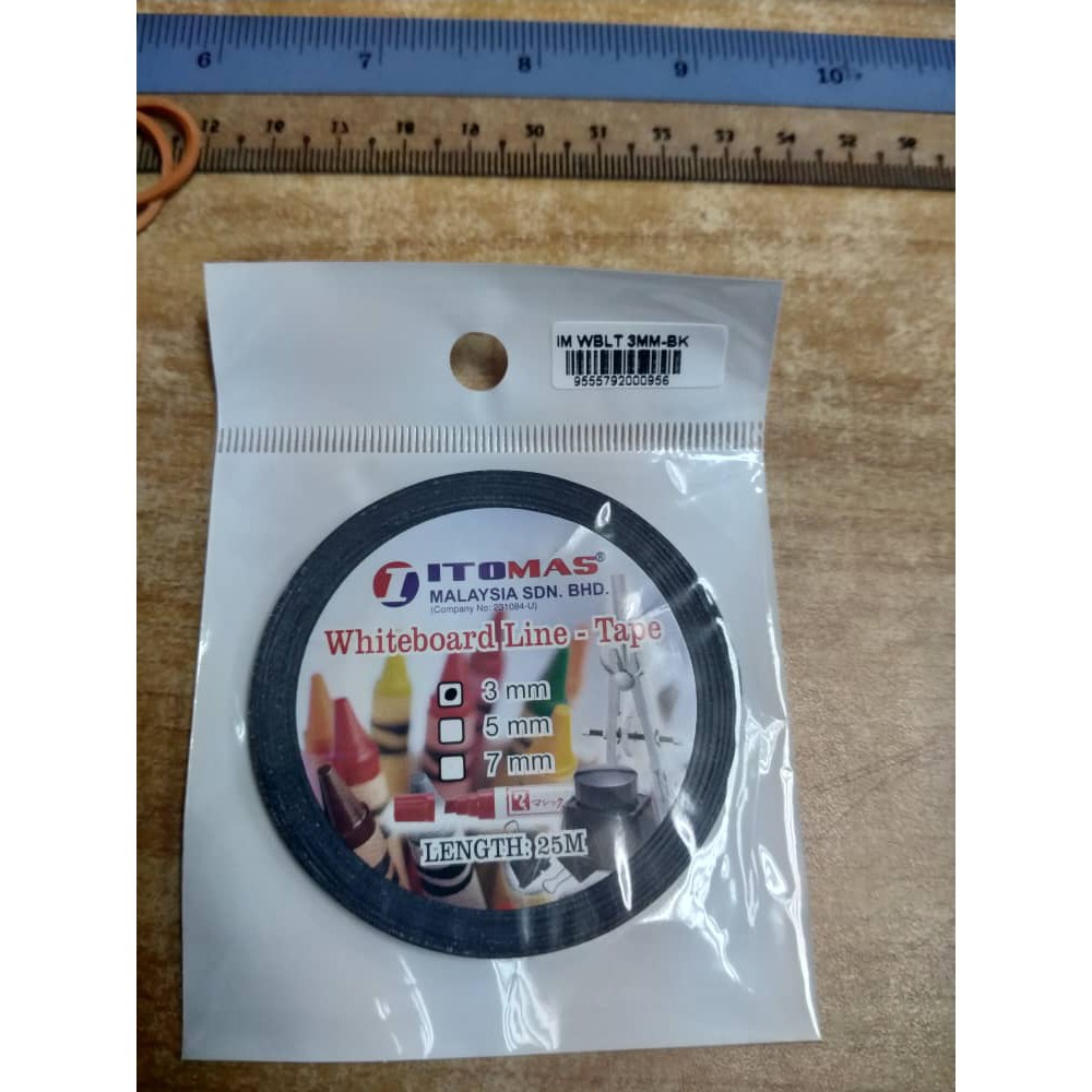 Itomas Whiteboard Line Tape Shopee Malaysia