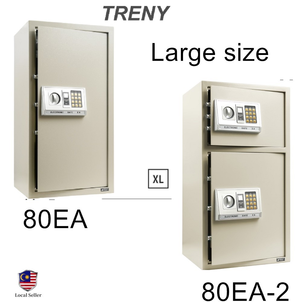 TRENY Double Door Standard Electronic Safe Box safebox Safetybox Big Size safebox Big Size