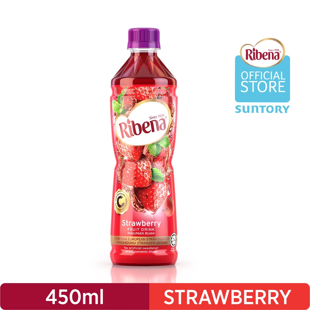 Ribena PET - 100% Strawberry (450ml) | Shopee Malaysia