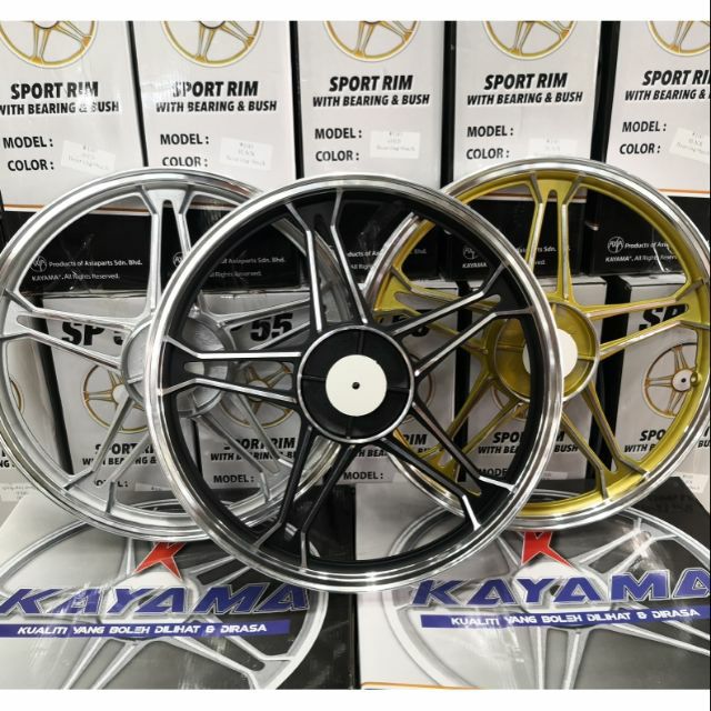 Kayama king522 sport rim Honda EX5 Dream/Wave100 SP55 Sport Rims Rim ...
