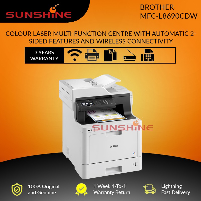 Brother MFC-L8690CDW Mono Laser Printer Price & Specs in Malaysia
