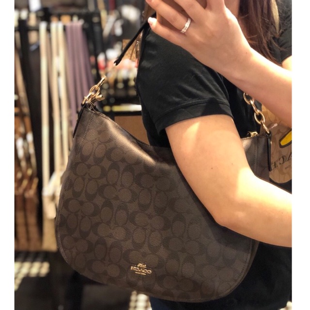 Coach elle store hobo signature