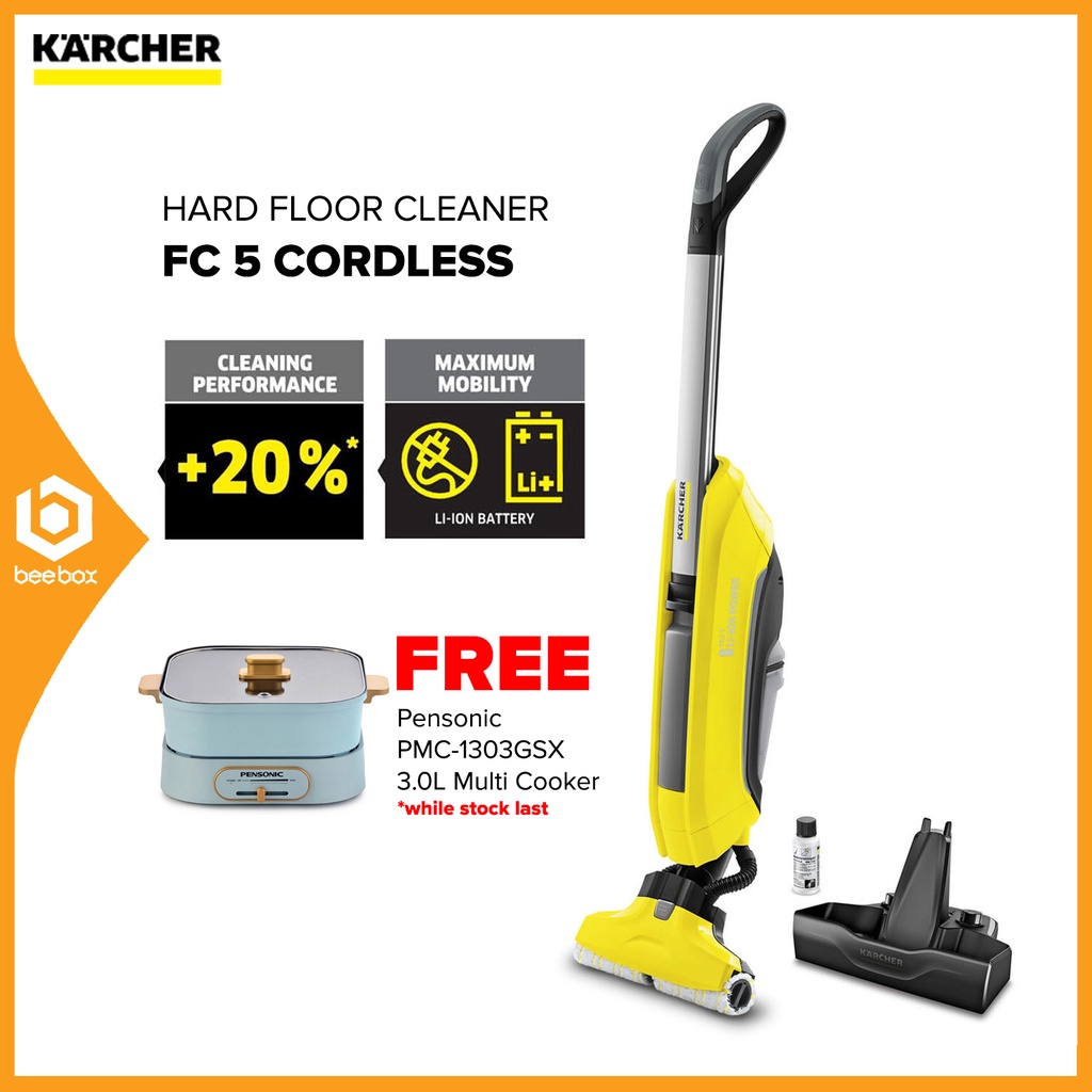 How to clean and store my Karcher FC7 Cordless hard floor cleaner 