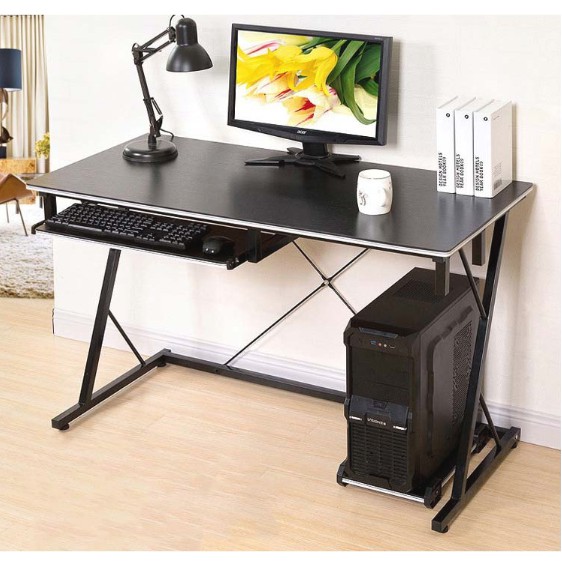 SIMPLE MODERN WOODEN DESKTOP HOME OFFICE TABLE STUDY DESK - 1709 ...