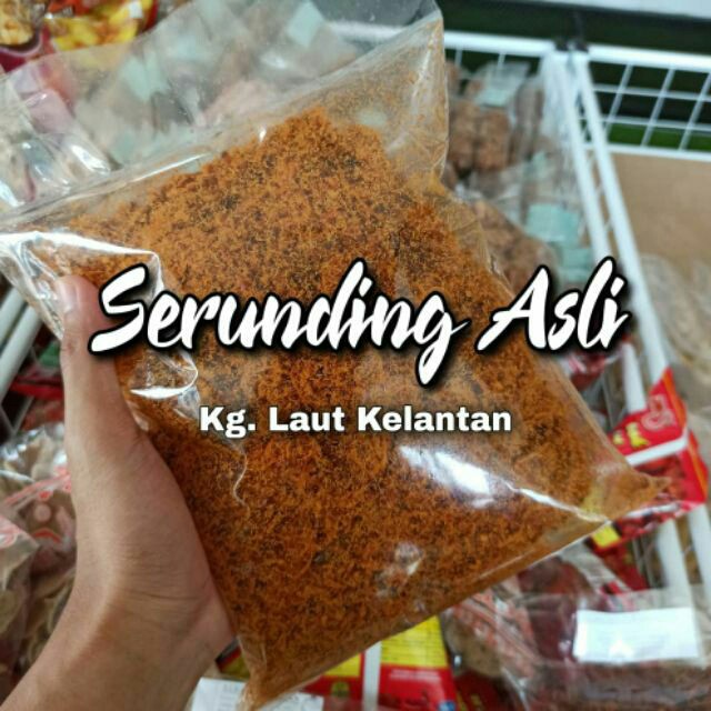 Serunding Original Dari Kampung Laut Kelantan Direct Kilang Shopee