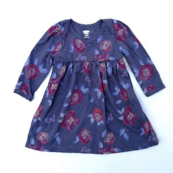 old navy baby girl floral cotton dress(3-24m) | Shopee Malaysia