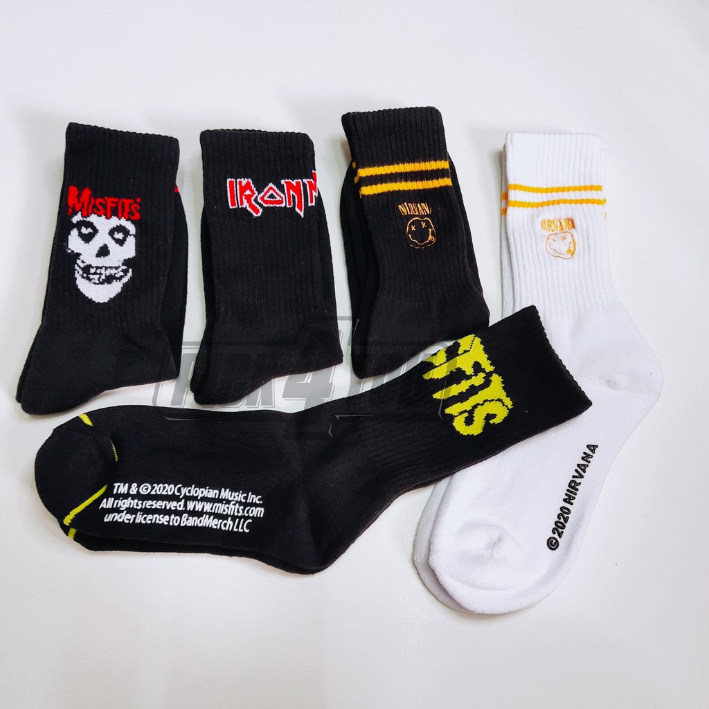ORIGINAL ROCK BAND SOCKS UNDERLICENSED OFFICIAL MERCHANDISE Shopee Malaysia