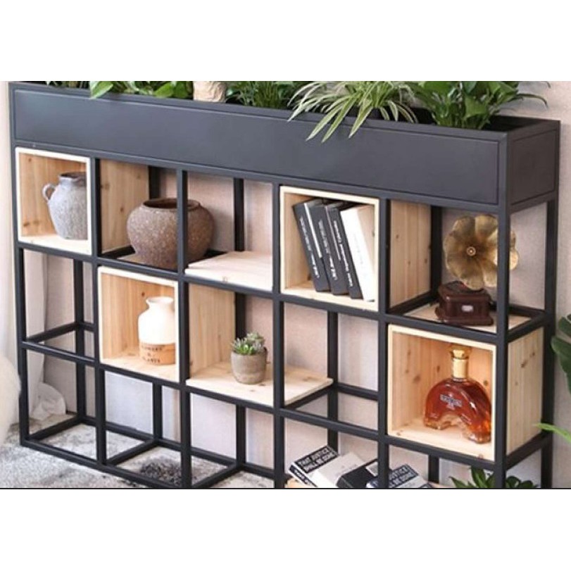 Designer Powder Coated Metal Cubical Display Rack | Shopee Malaysia