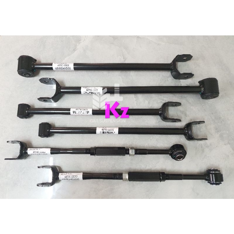 1 Set 12pcstoyota Camry Acv30acv31acv40acv41acv51asv50 Rear Suspension Arm With Knuckle 9705