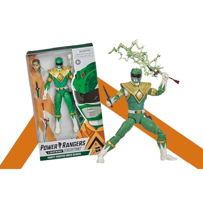 Power Rangers Lightning Collection Mighty Morphin Green Ranger | Shopee ...