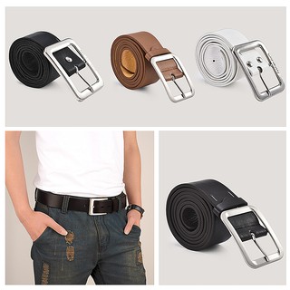 3.8CM Thick Real Genuine Leather Strap Male Belt Fashion Men's Luxury  Designer Cowskin Belts For Jeans Pin Buckle Ceinture Homme in 2023