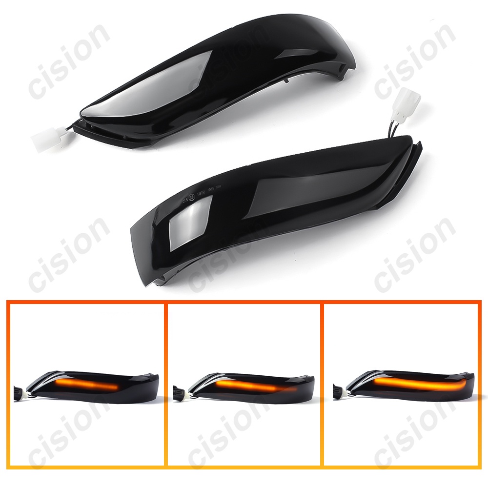 2PCS LED Dynamic Turn Signal Side Mirror Sequential Light Blinker