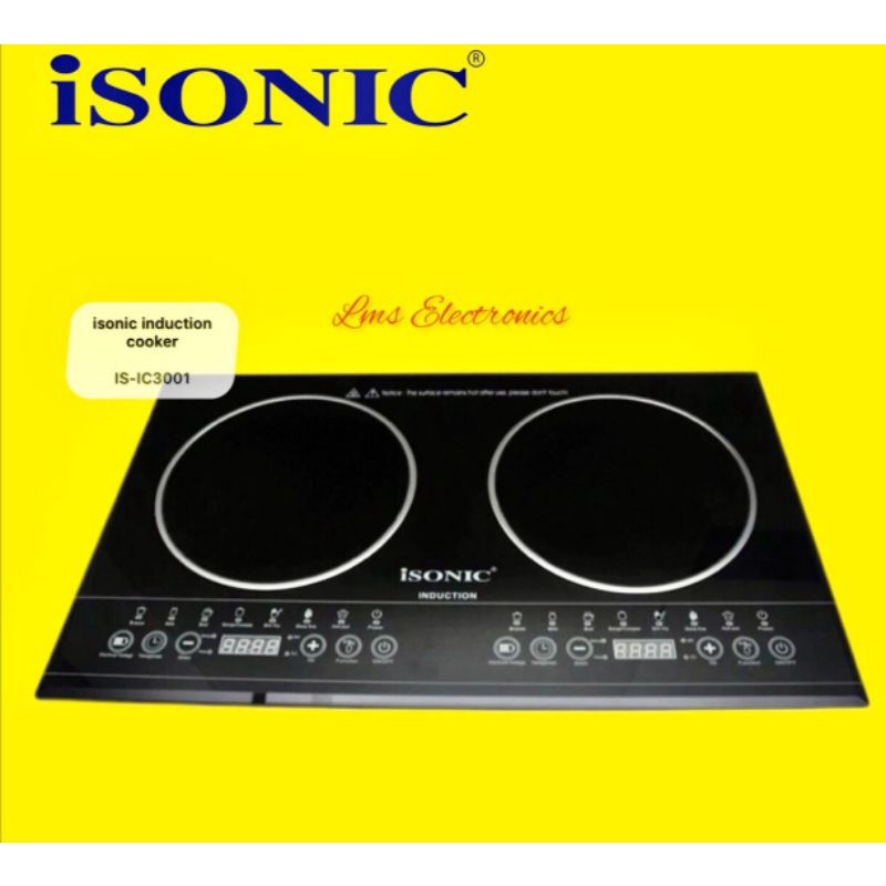 ISONIC INDUCTION COOKER | Shopee Malaysia
