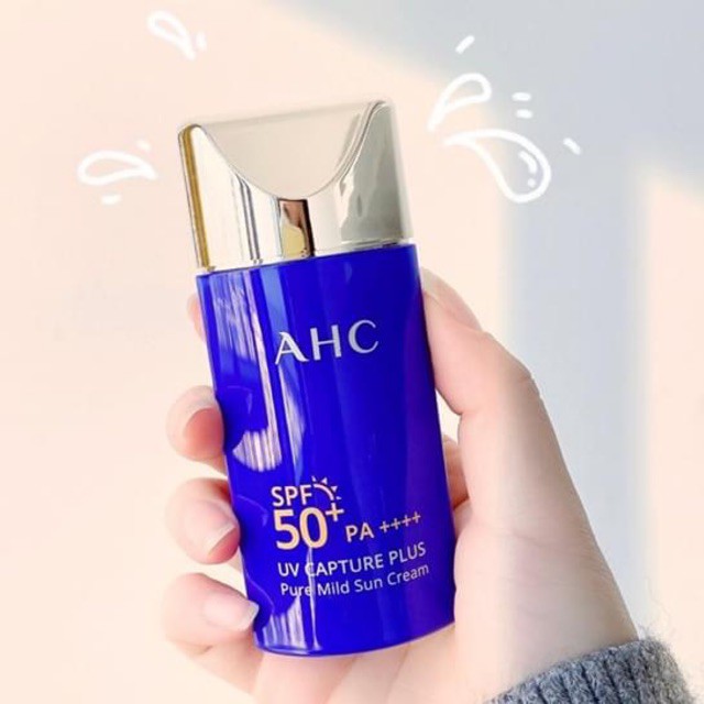 AHC UV Captured Plus Pure Mild Sun Cream | Shopee Malaysia