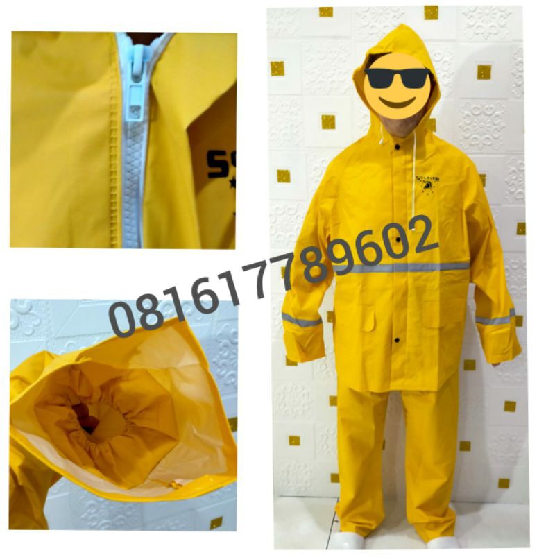 Raincoat Project Soldier Rain Suit Scoltlight | Shopee Malaysia