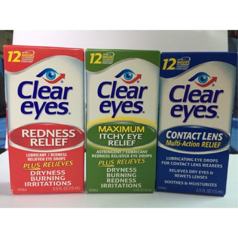 Clear EYES REDNESS RELIEF Usa - CLEAR EYES REDNESS RELIEF Usa 15ml ...