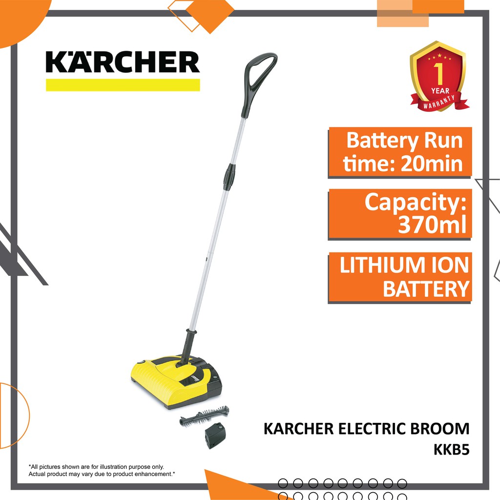 KARCHER CORDLESS ELECTRIC BROOM KB 5 Shopee Malaysia