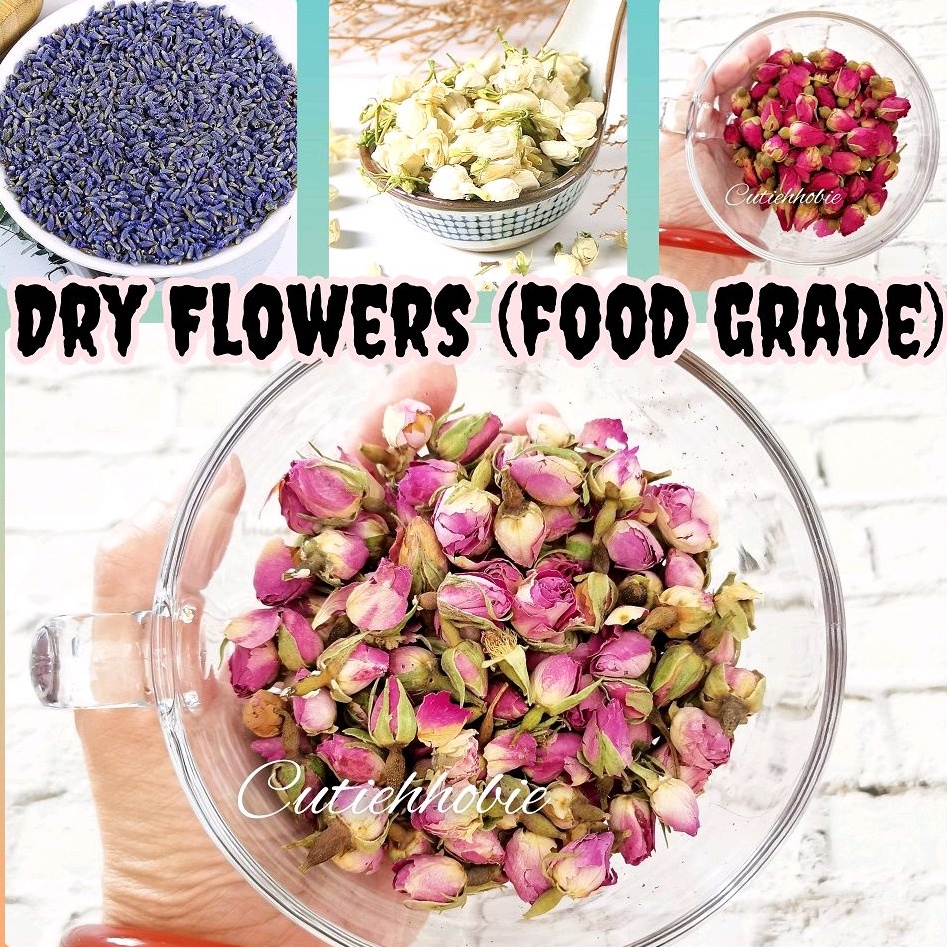 Premium Lavender rose Jasmine Flower Tea Teh Bunga Traditional Herbs ...