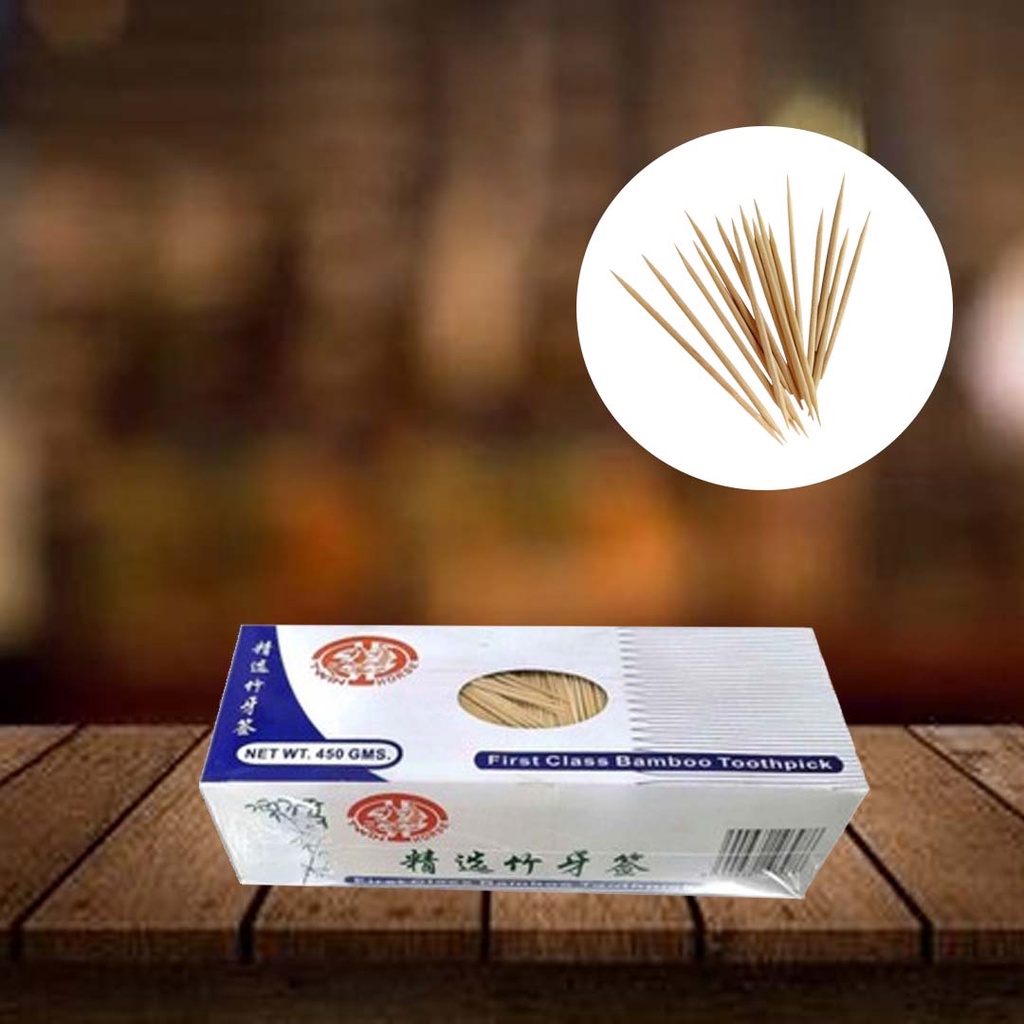 Bamboo Toothpick (200gm / 450gm) | Shopee Malaysia