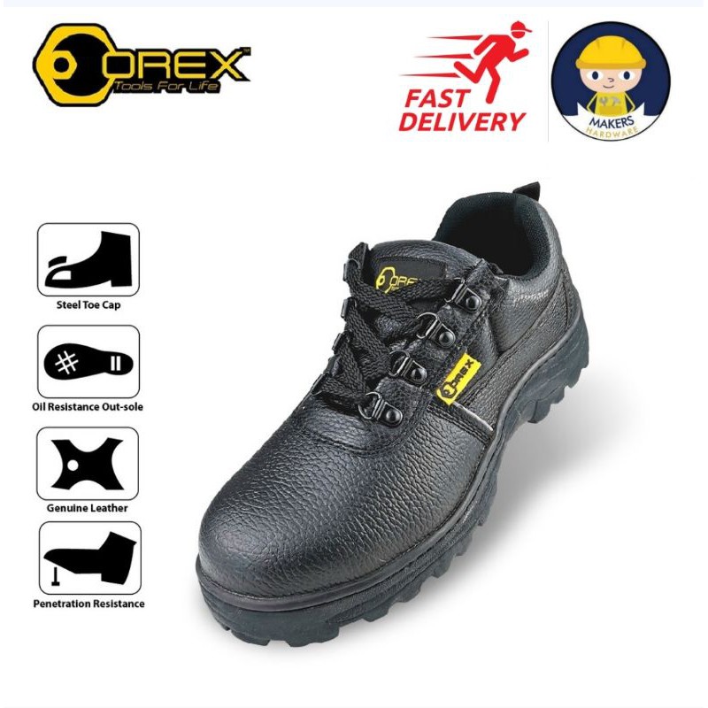 [READY STOCK] Orex Low Cut Safety Shoes / Kasut Safety / Safety Boots ...