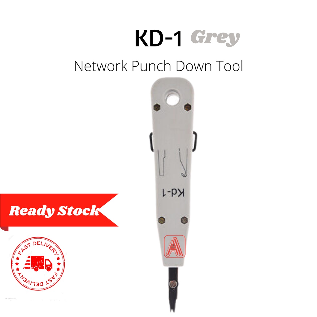 KD-1 Cat5 RJ11 RJ45 Network Punch Down Tool Network Tools Telephone ...
