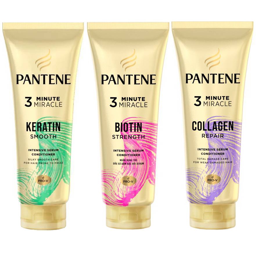 Pantene ProV 3 Minute Miracle Conditioner 150ml (Exp 2025) Shopee