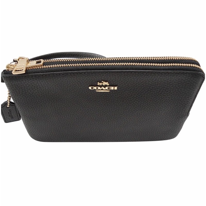 Coach double zip wallet f87587 hotsell
